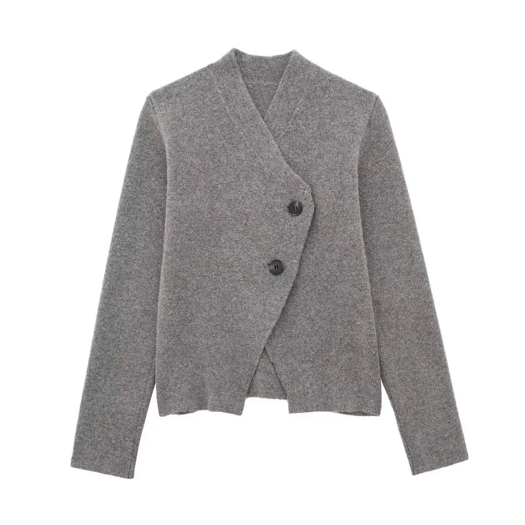 Women Knit Midi Skirt Sets For Women 2 Pieces Knit Cardigan Coats Women Suits