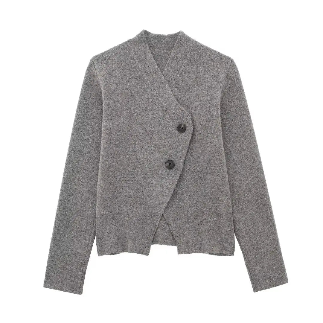 Women Knit Midi Skirt Sets For Women 2 Pieces Knit Cardigan Coats Women Suits