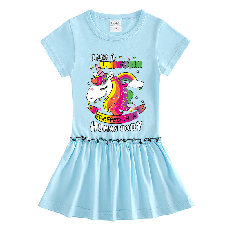 Unicorn Girl Dress