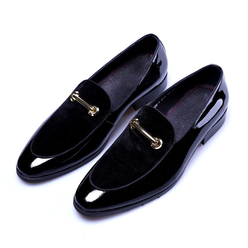 Patent Leather Luxury Fashion Groom Wedding Shoes, italian style Oxford Shoes Big Size 48