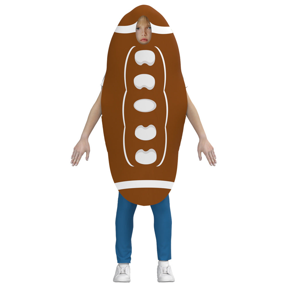 Halloween Kids Party Football Onesie