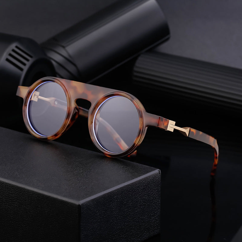 round frame sunglasses for men, personalized and high-end sunglasses for men