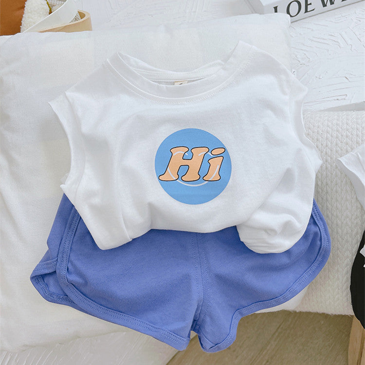 Kids Sleeveless T-Shirt Casual