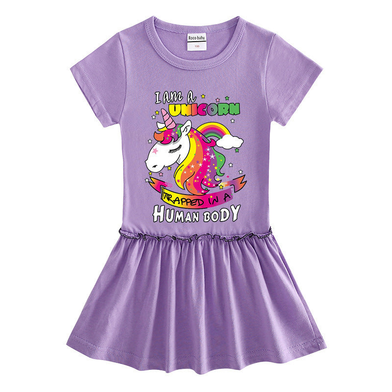 Unicorn Girl Dress