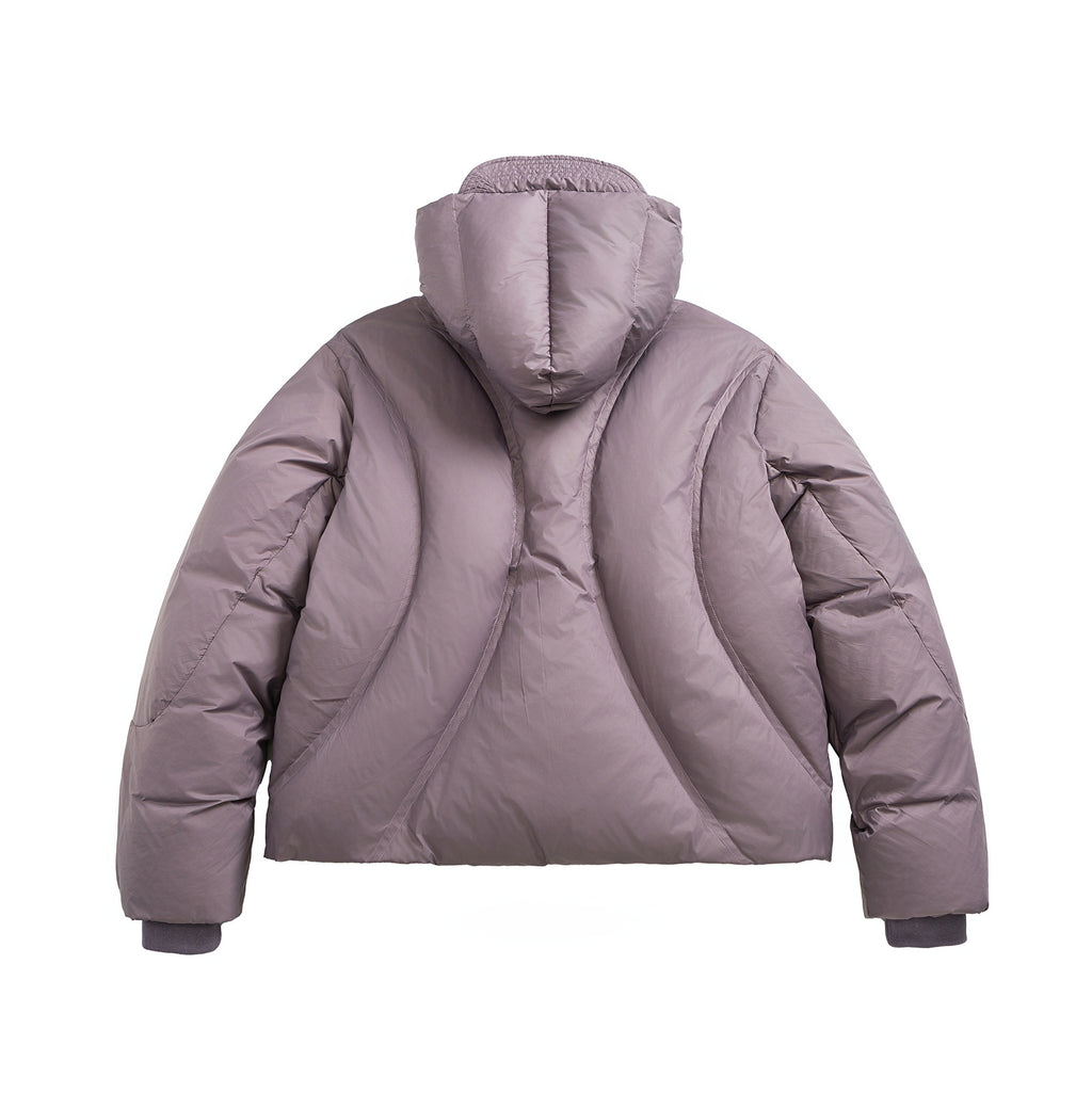 Removable Hood Windproof Warm Winter Coat