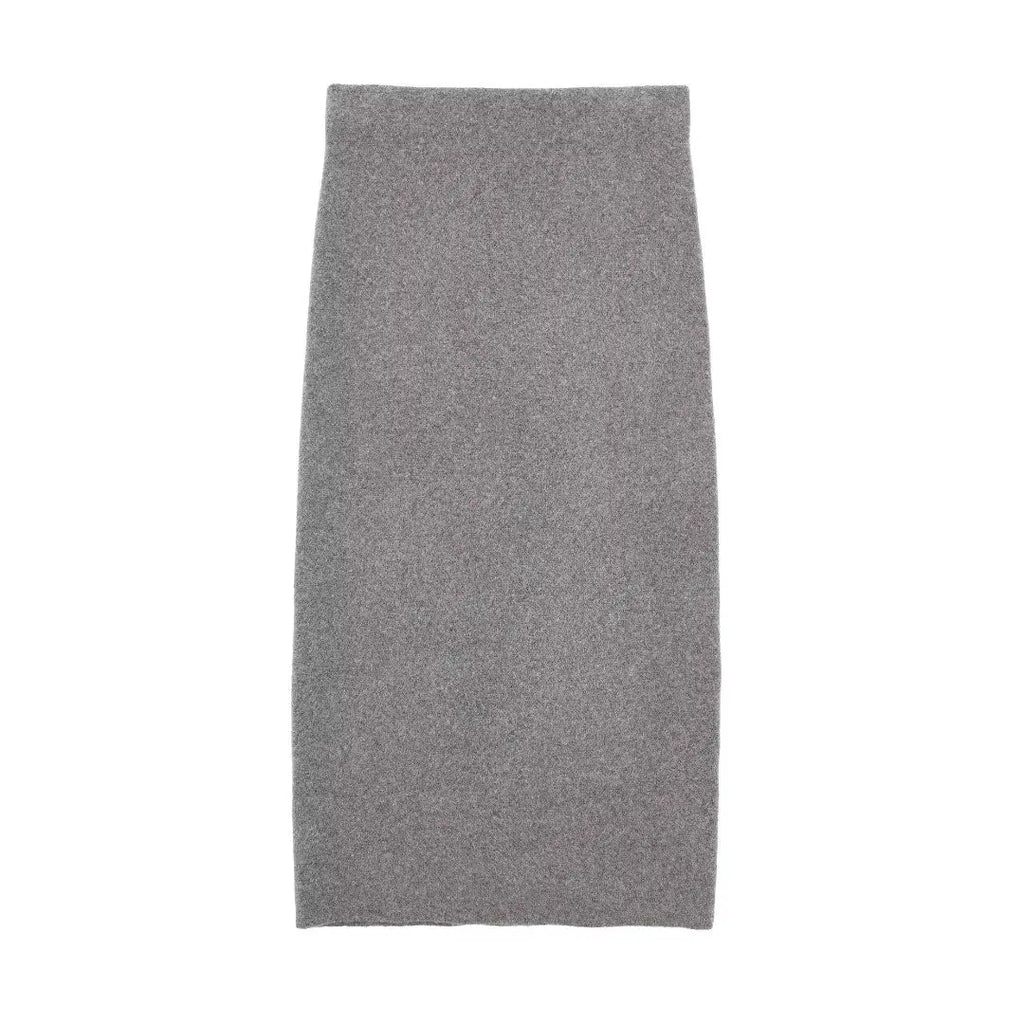 Women Knit Midi Skirt Sets For Women 2 Pieces Knit Cardigan Coats Women Suits