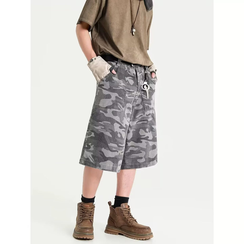 Loose Multi-Pocket Versatile Shorts