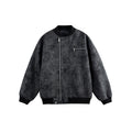 Simple Couple Casual Baseball Jacket Men and Women Outerwear