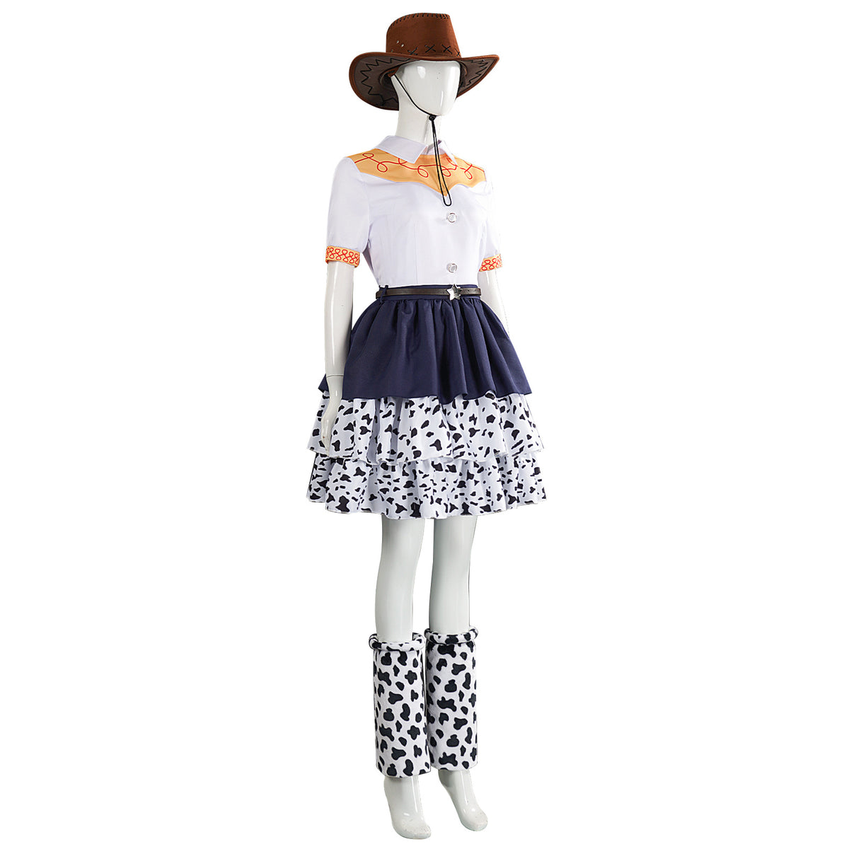 Toy Story Jessie Cosplay Costume Jessie Short Skirt Set Anime Movie Character