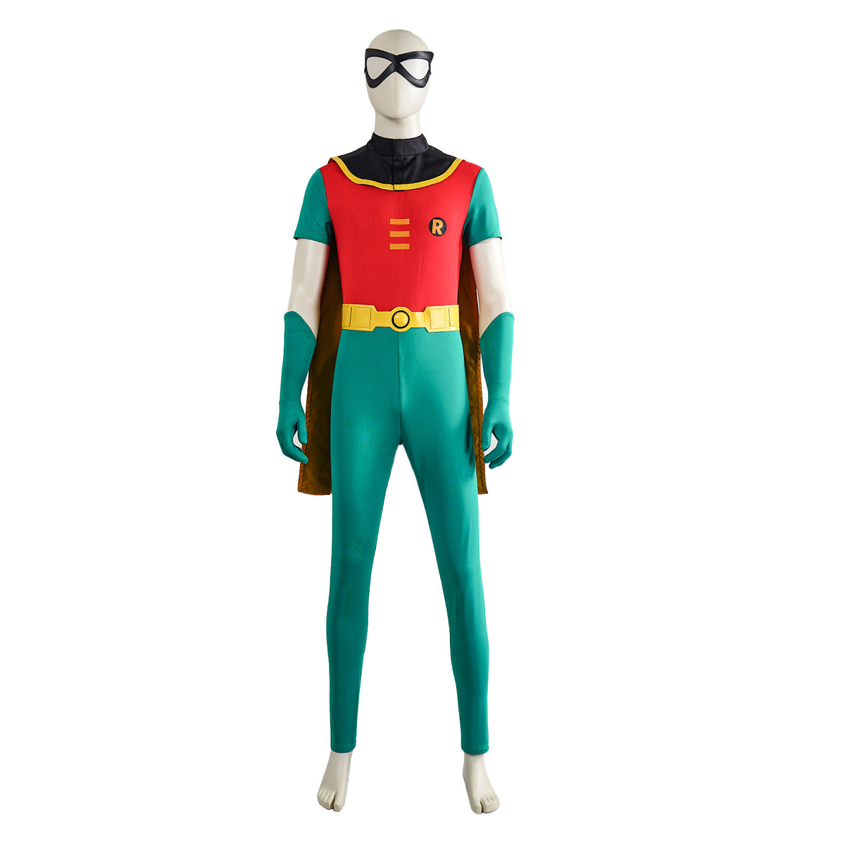 Superhero Robin Bodysuit with Cape