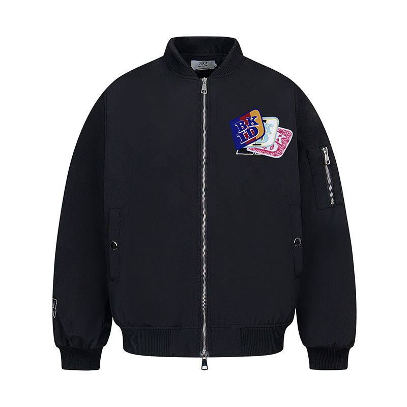 Velcro flight jacket for men and women