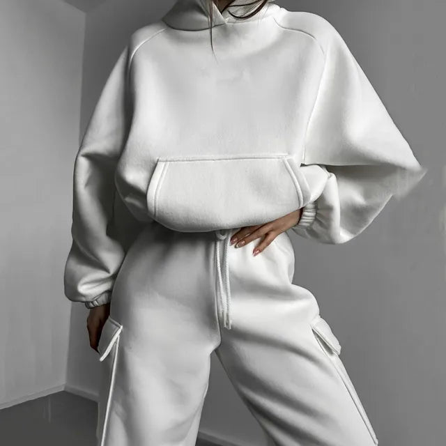 Women Two Pieces Sweatshirts trousers sets