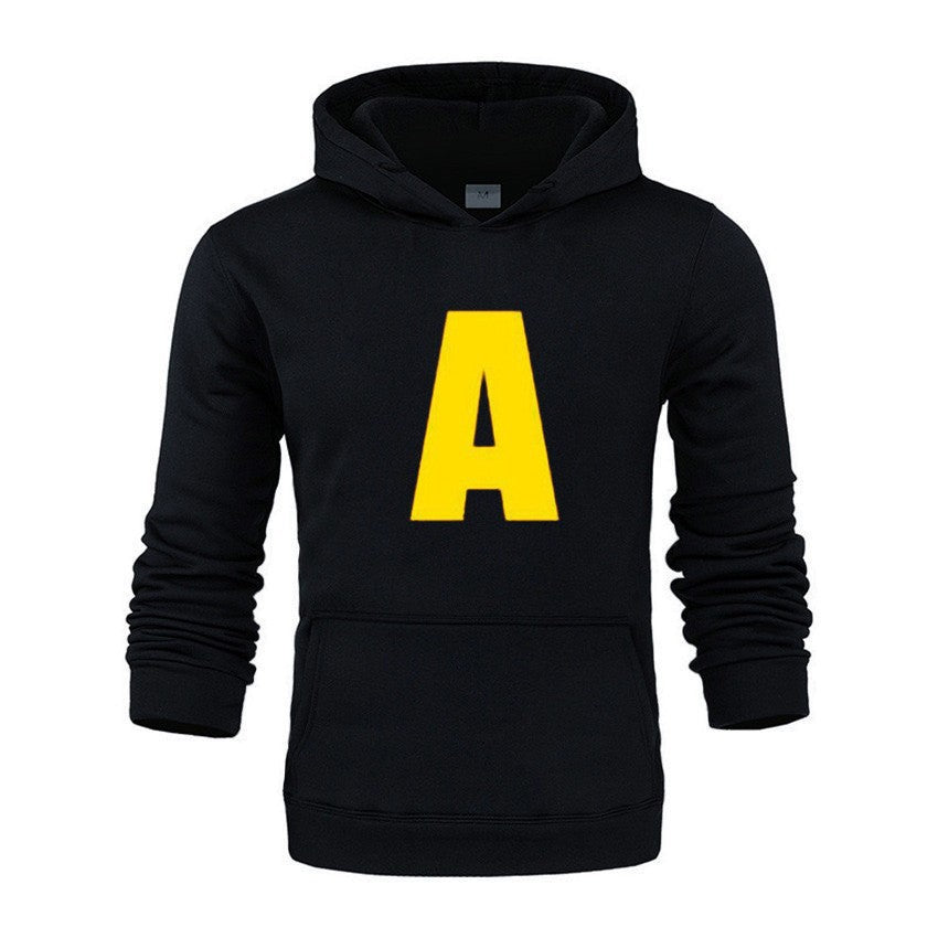 Casual Letter Hoodie for Men and Women,