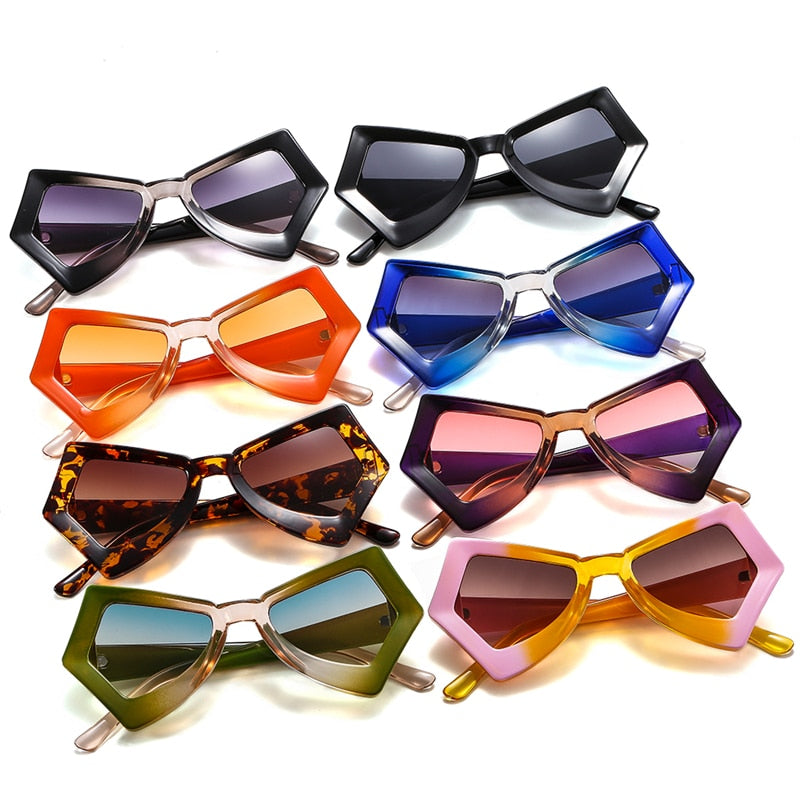 Irregular Sunglasses Women Me