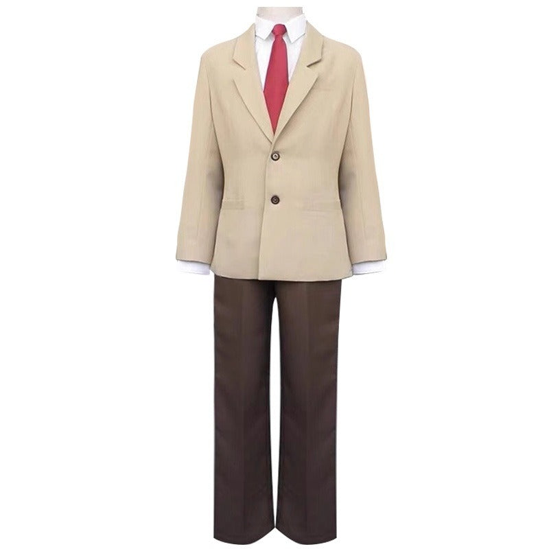 Death Note cosplay Night God Moon Yagami Light school uniform set  costume