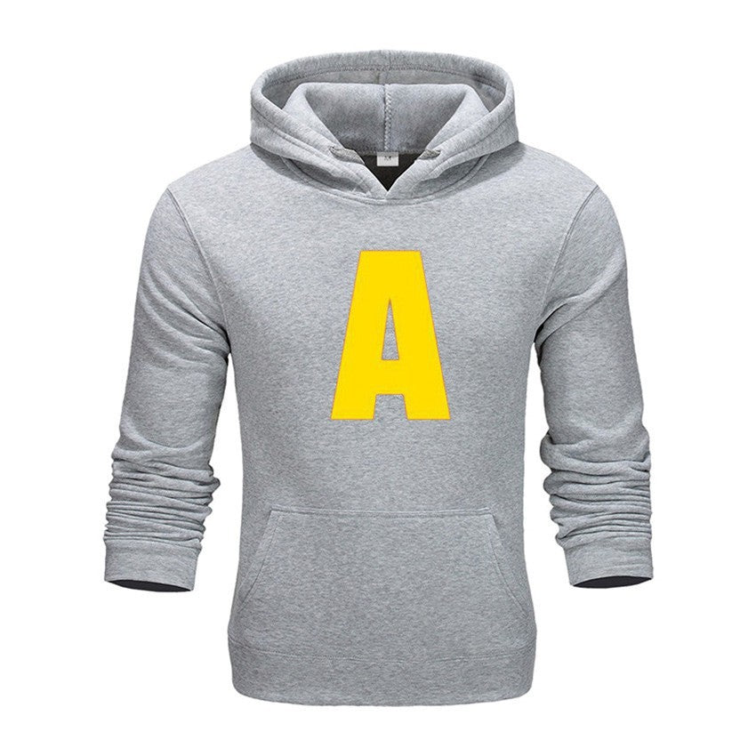 Casual Letter Hoodie for Men and Women,
