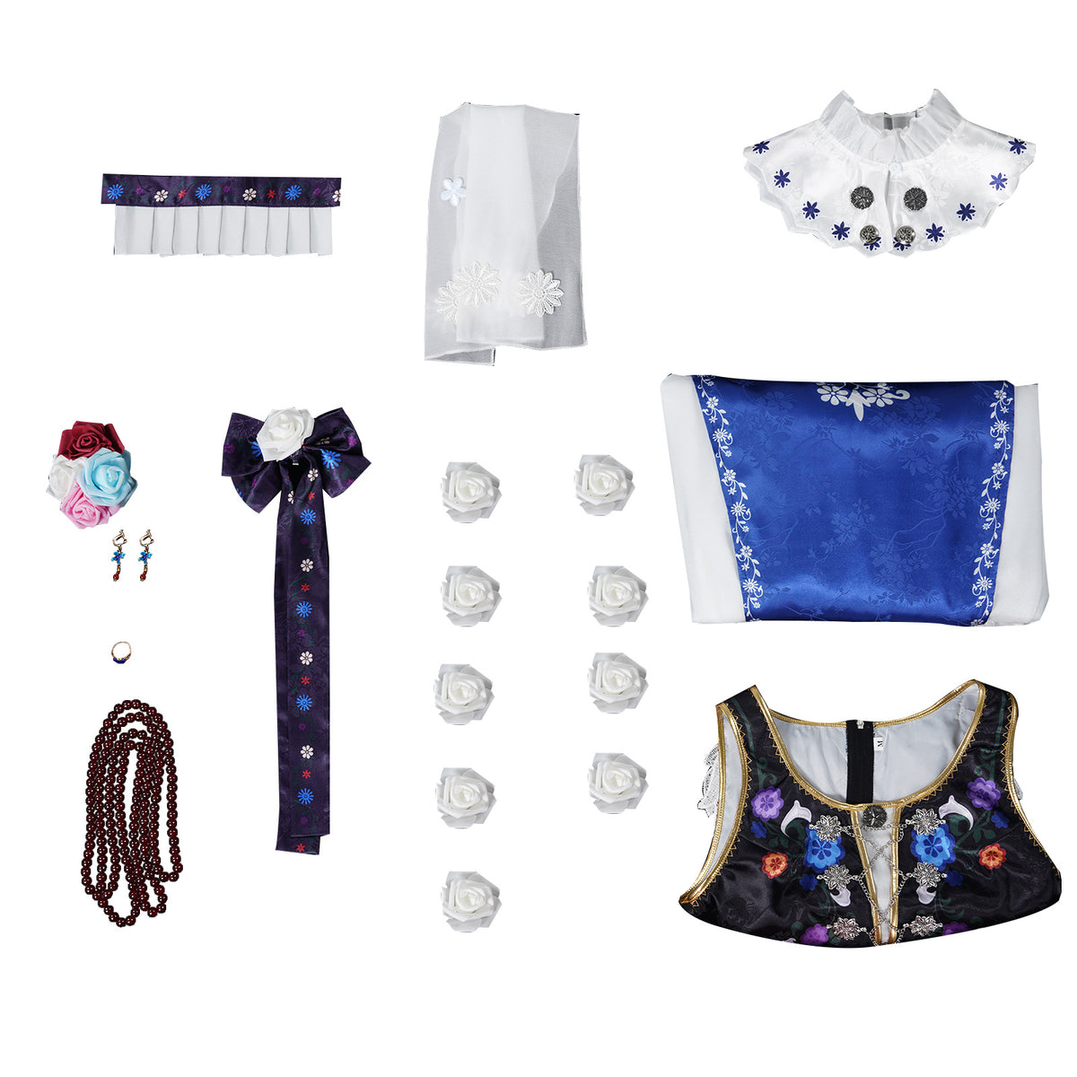 Perfumer, Dove-like Judith Cosplay Costume Full Set for Anime Game