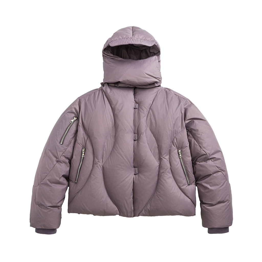 Removable Hood Windproof Warm Winter Coat