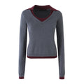 Wool Knit Top,  Pleated Mini Skirt Set