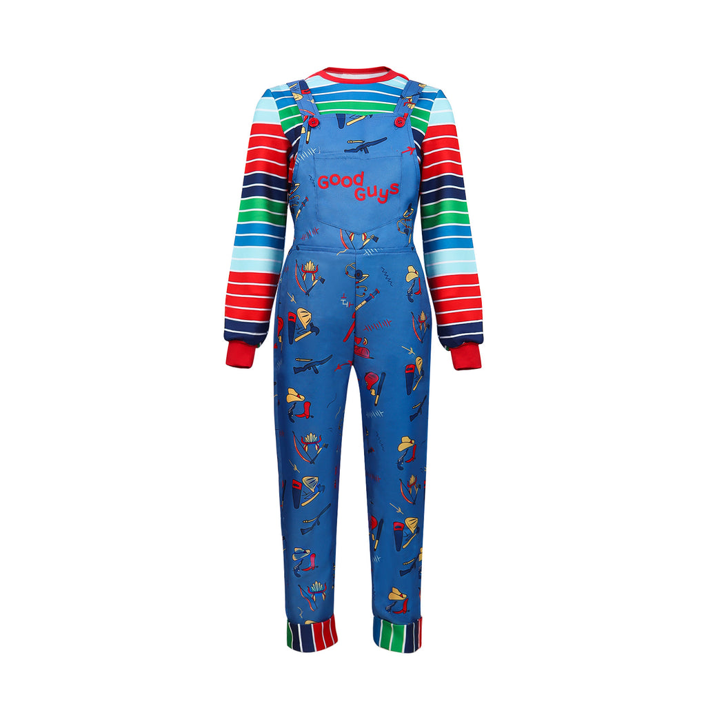Chucky Cosplay Overalls Costume Child's Outfit