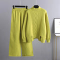 Wide Leg Pant Suits Female Set 2/Two Piece Sets