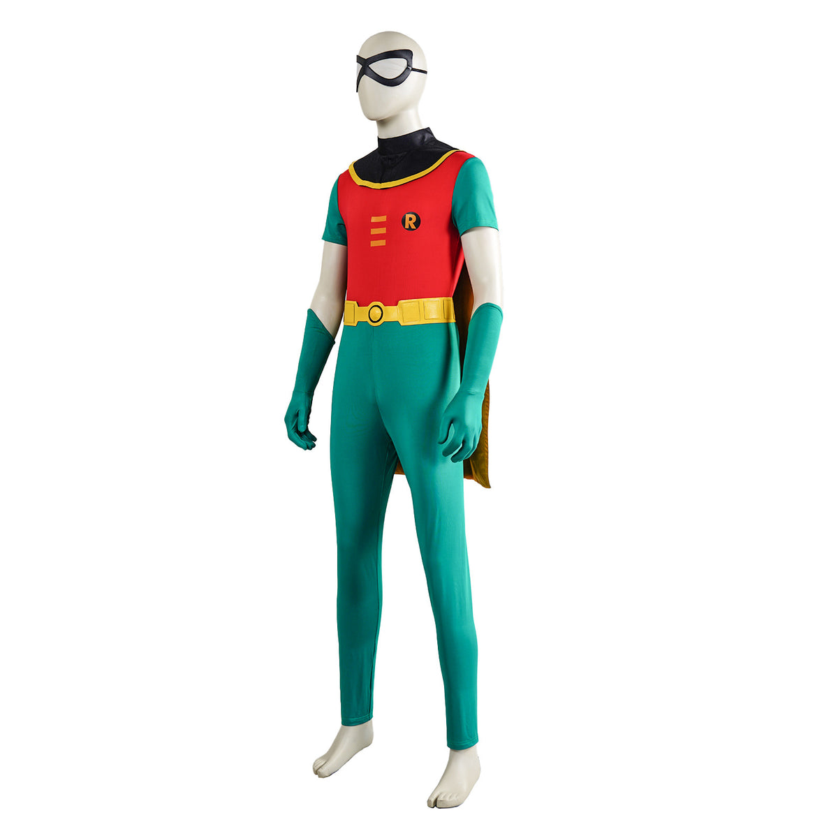 Superhero Robin Bodysuit with Cape
