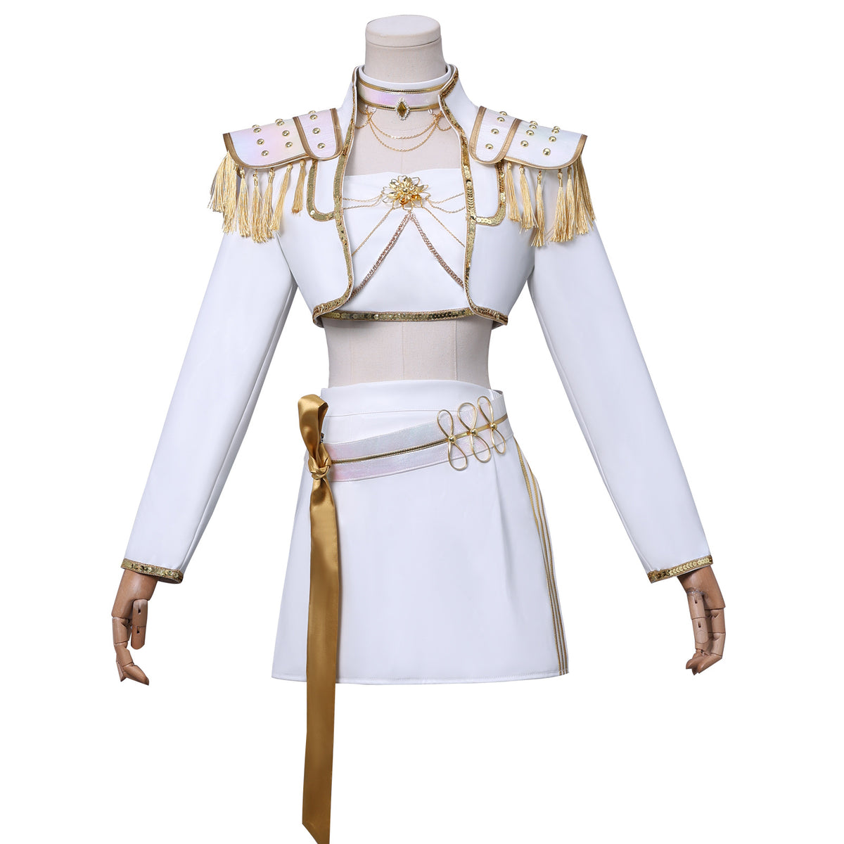 Mira Rumizoi White Leather, Movie Song Server Cosplay