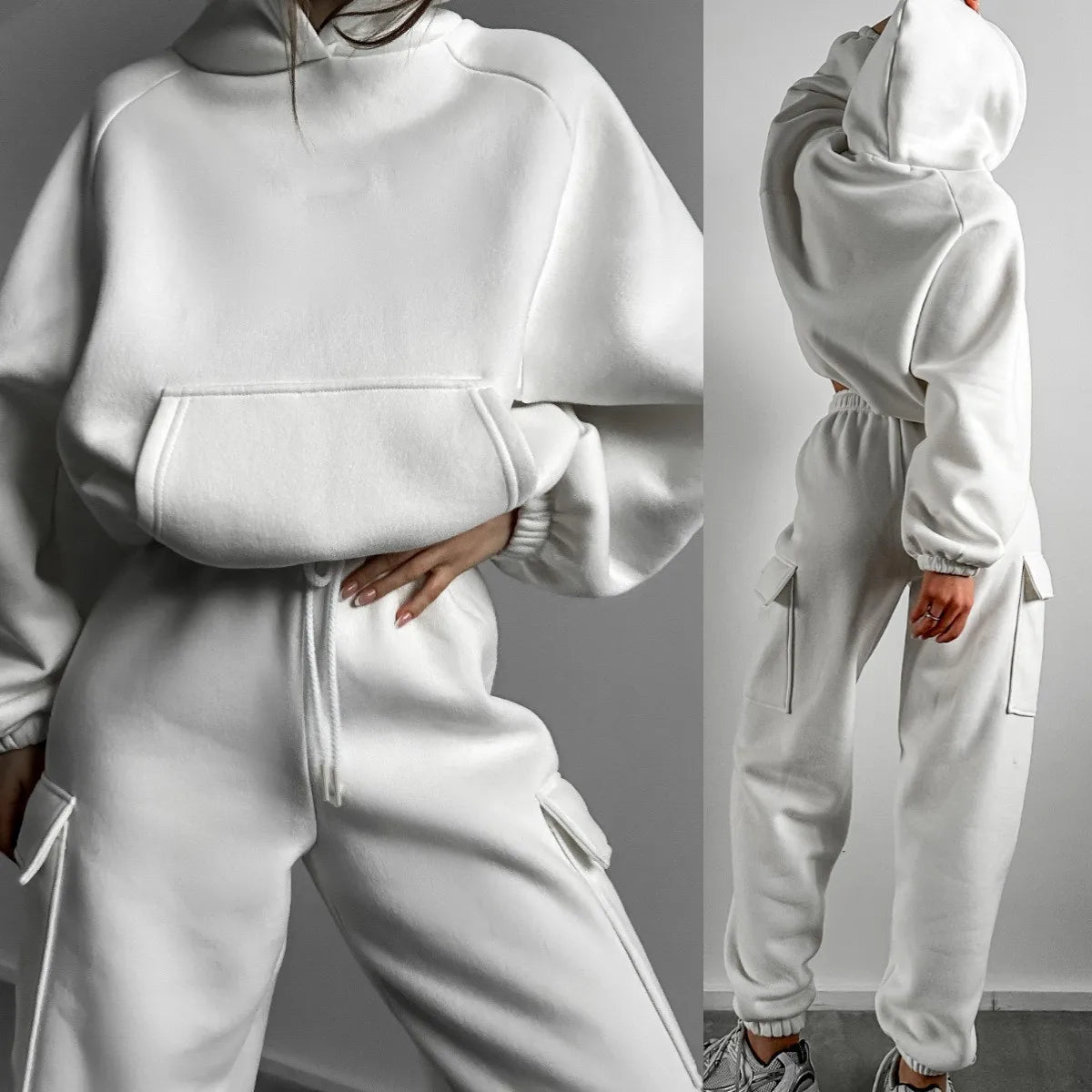 Women Two Pieces Sweatshirts trousers sets