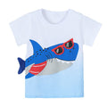 Kids' T-Shirt Round Neck Short Sleeve