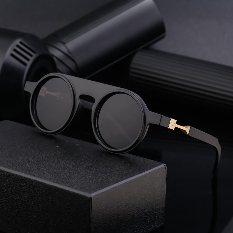 round frame sunglasses for men, personalized and high-end sunglasses for men
