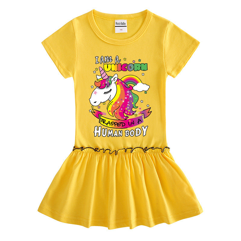 Unicorn Girl Dress