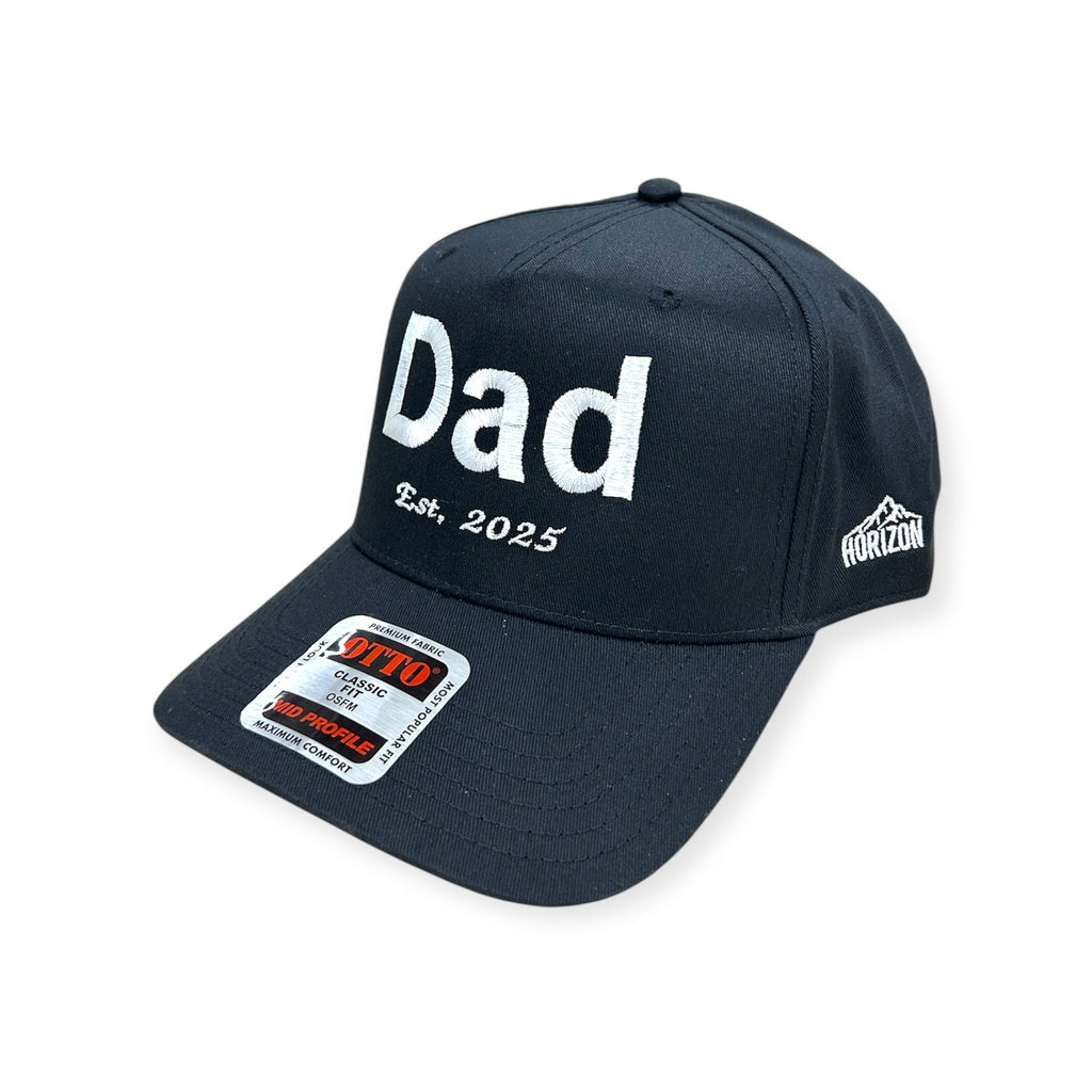 Dad EST. 2025 Embroidery Hat - Otto Cap