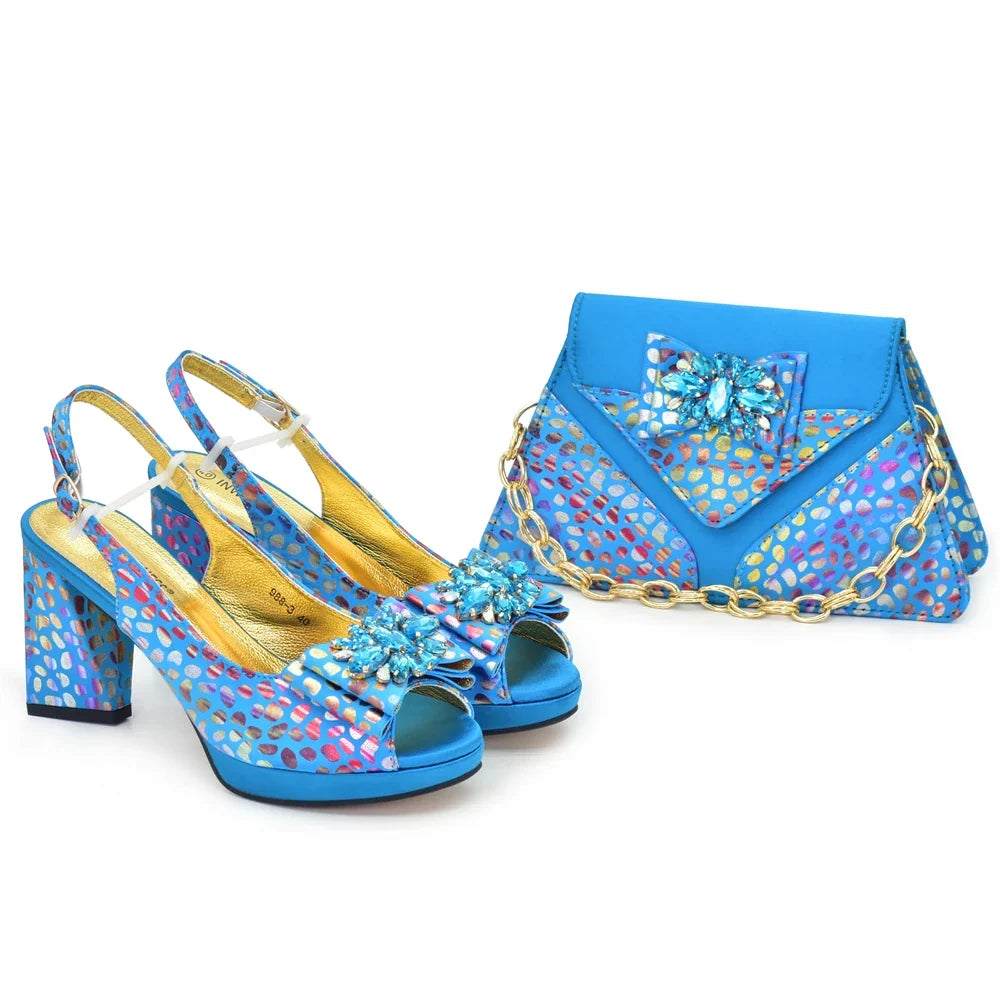 Italian Shoes And Bag Sets HC1-1