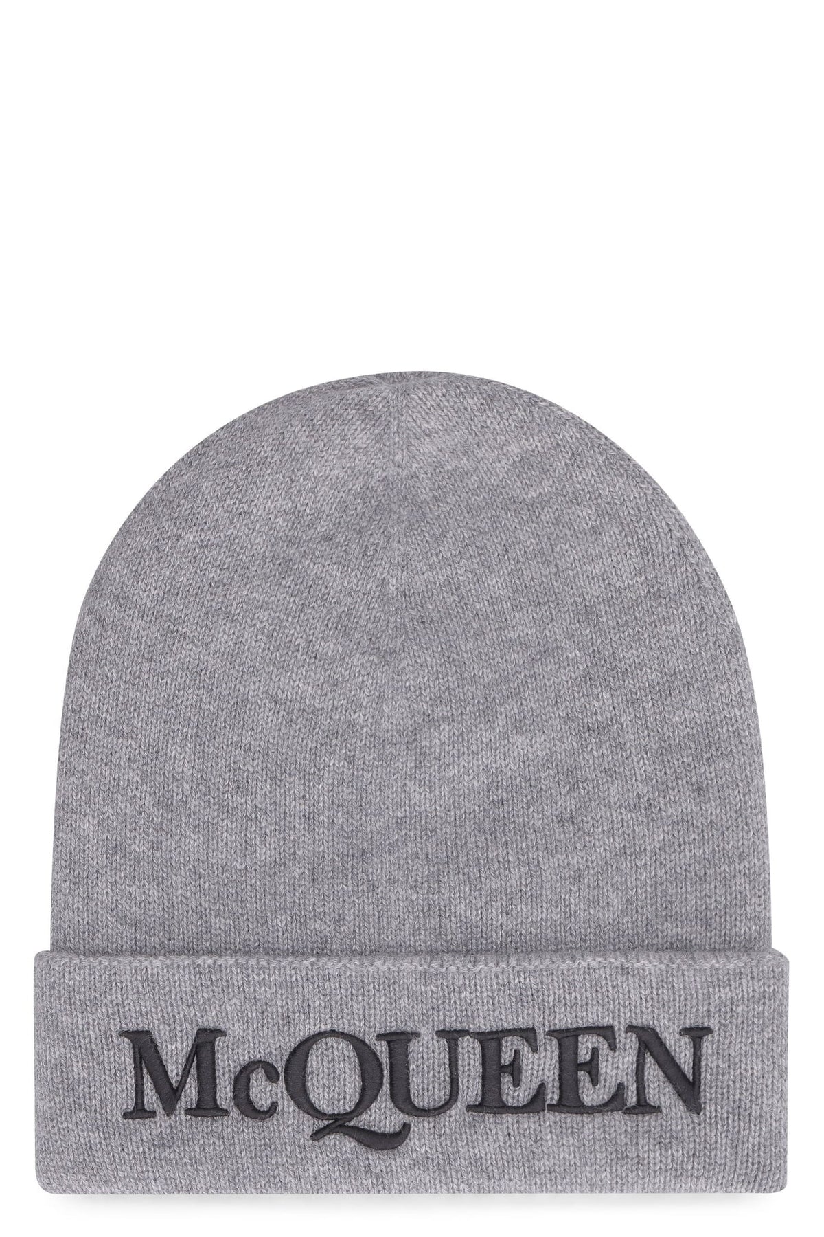 ALEXANDER MCQUEEN Cashmere Beanie Hat for Men
