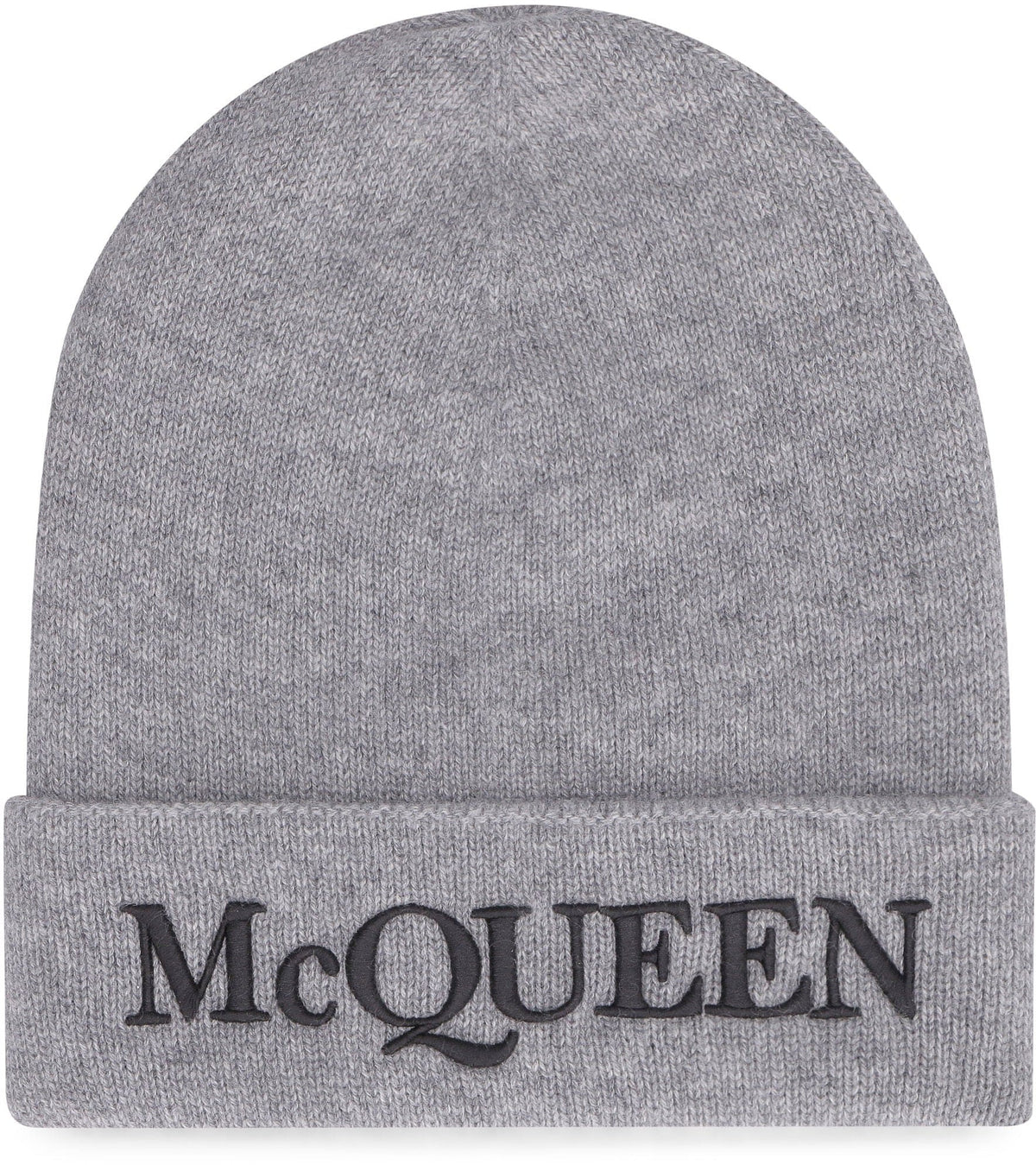 ALEXANDER MCQUEEN Cashmere Beanie Hat for Men