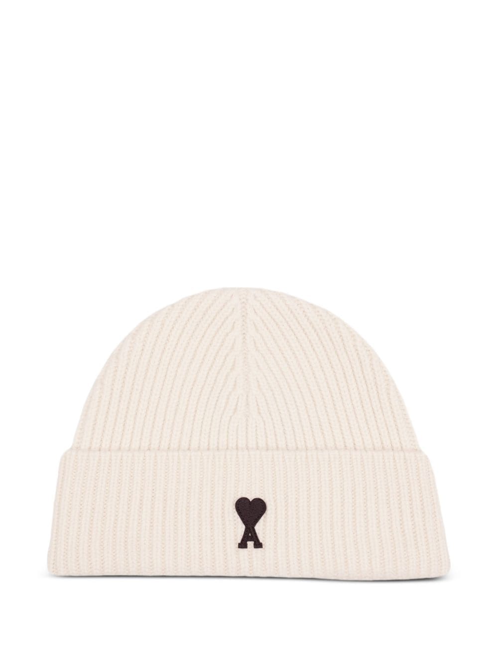 AMI PARIS Wool Beanie for Men - FW25 Collection