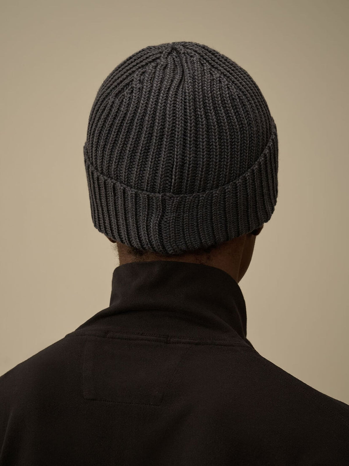 C.P.COMPANY Extrafine Merino Wool Goggle Beanie - FW25