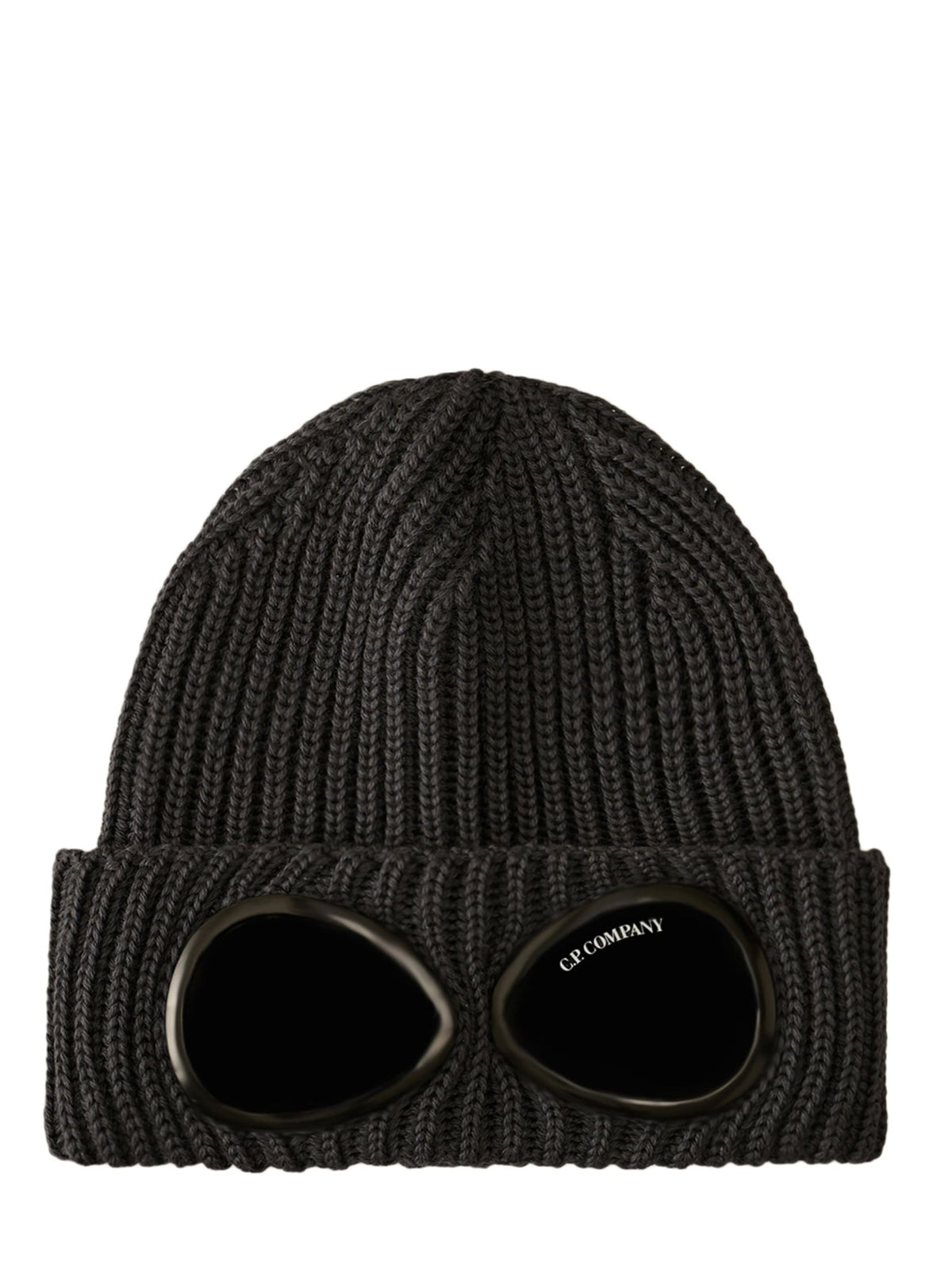 C.P.COMPANY Extrafine Merino Wool Goggle Beanie - FW25