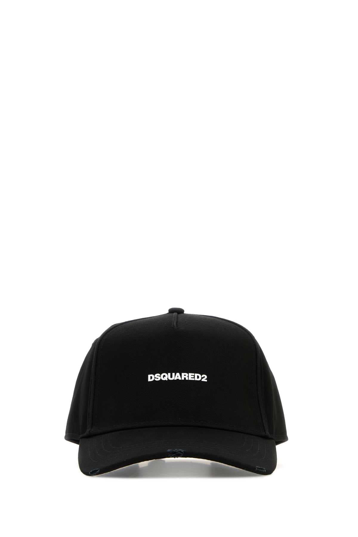 DSQUARED2 Men's Mini Logo Cotton Baseball Cap