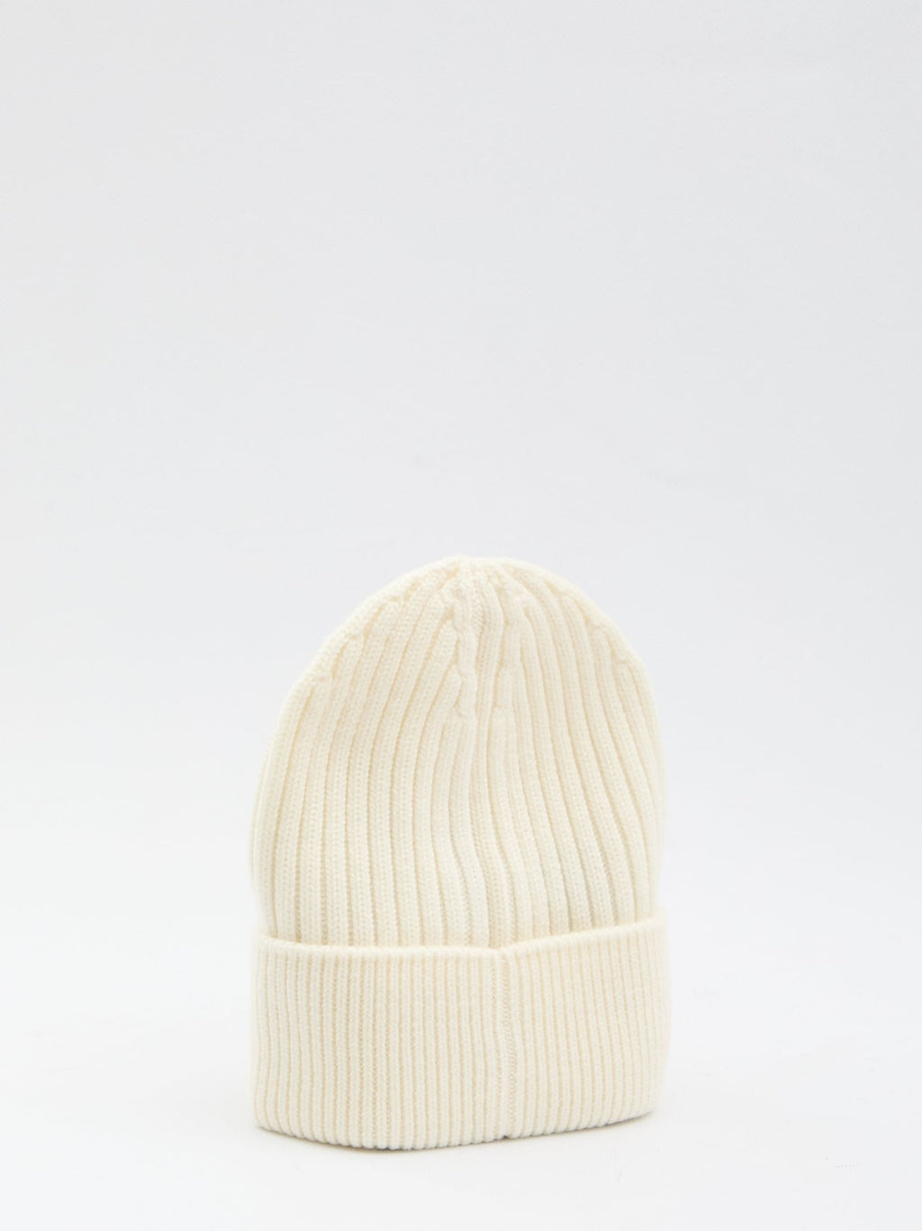 MONCLER GRENOBLE Knit Beanie with Logo Patch - One Size