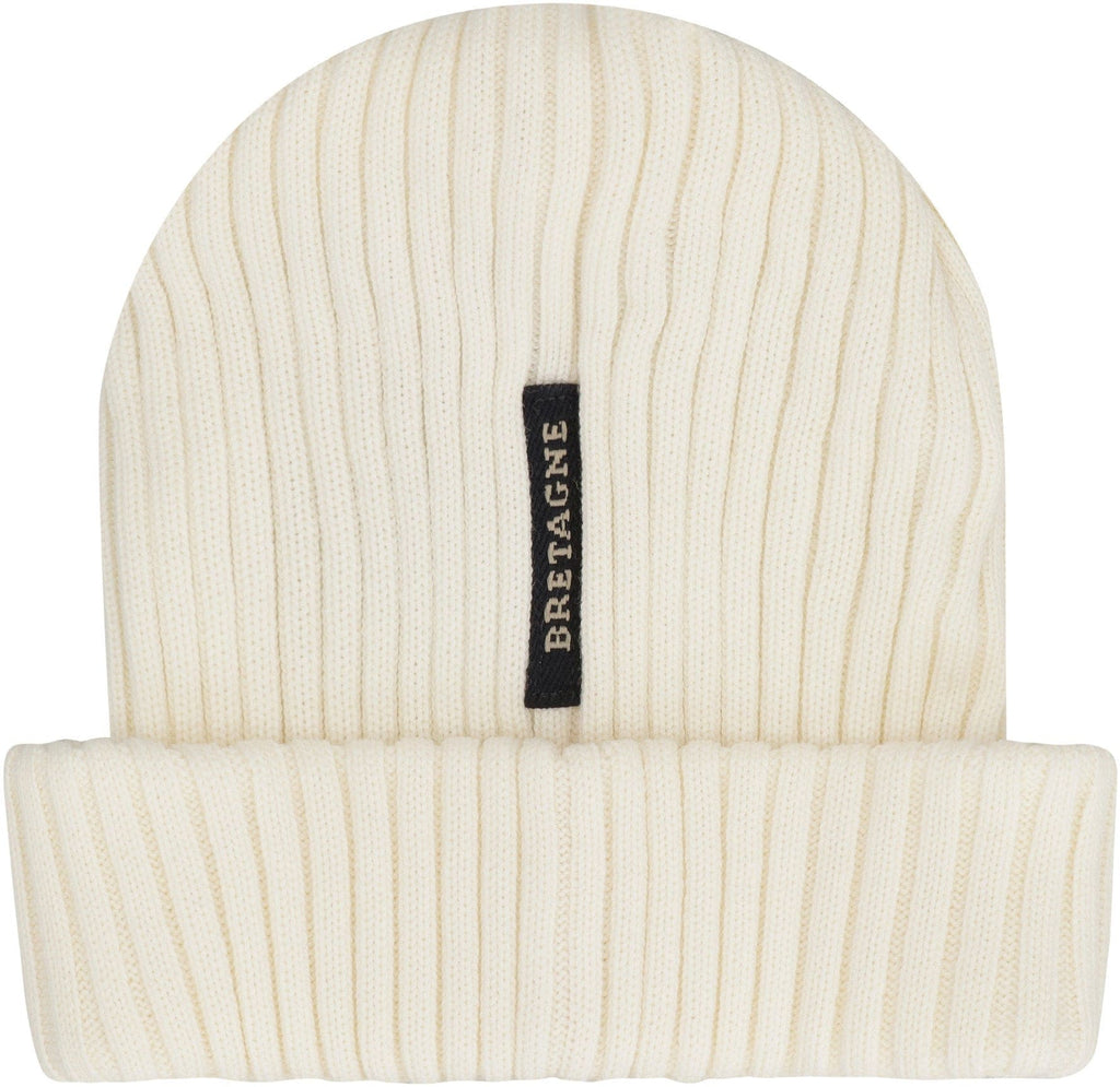 PAUL & SHARK Ribbed Wool Beanie with Front Logo Detail