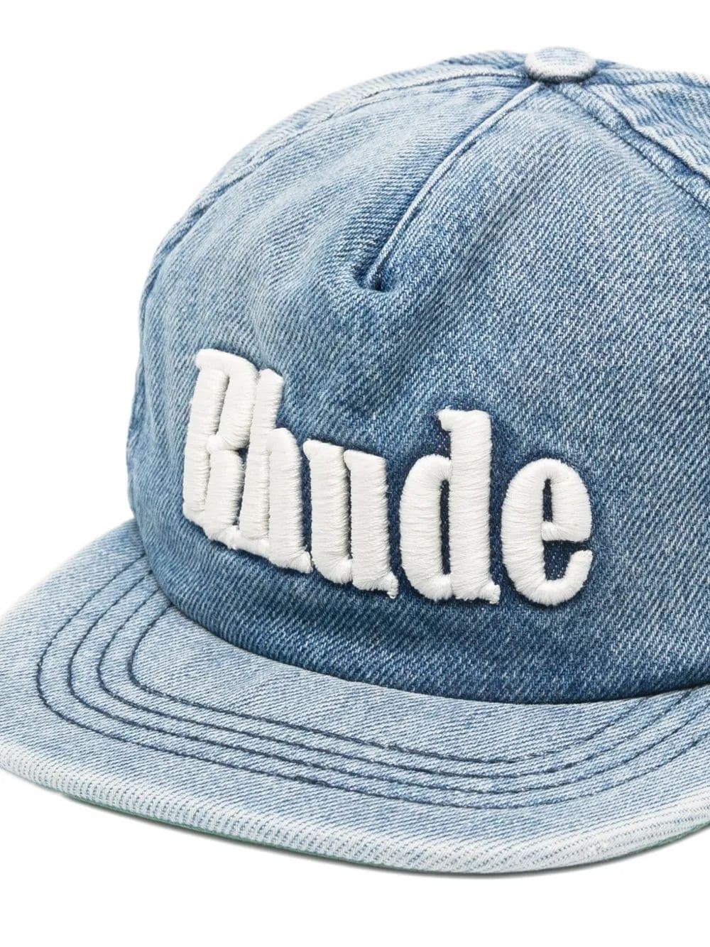RHUDE Logo Denim Hat for Men - Fall/Winter 2025