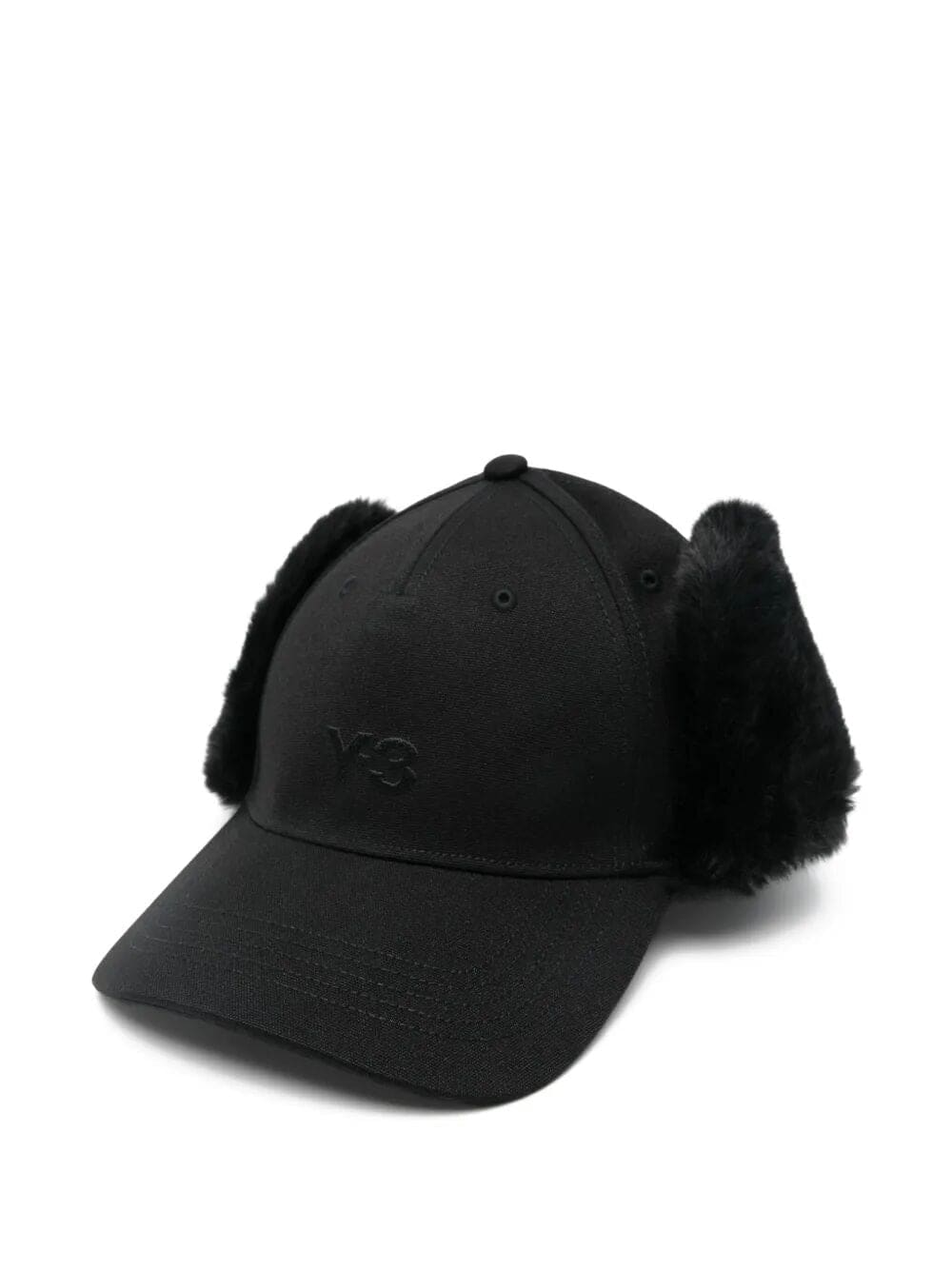 Y-3 Faux Fur Baseball Cap